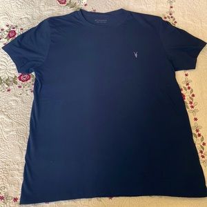 All Saints Crewneck T-Shirt Jet Black L